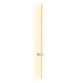 Opviq Lámpara de pared blanca con cuerpo metálico